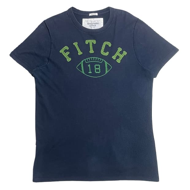 ABERCROMBIE & FITCH 뉴욕 반팔 티 L
