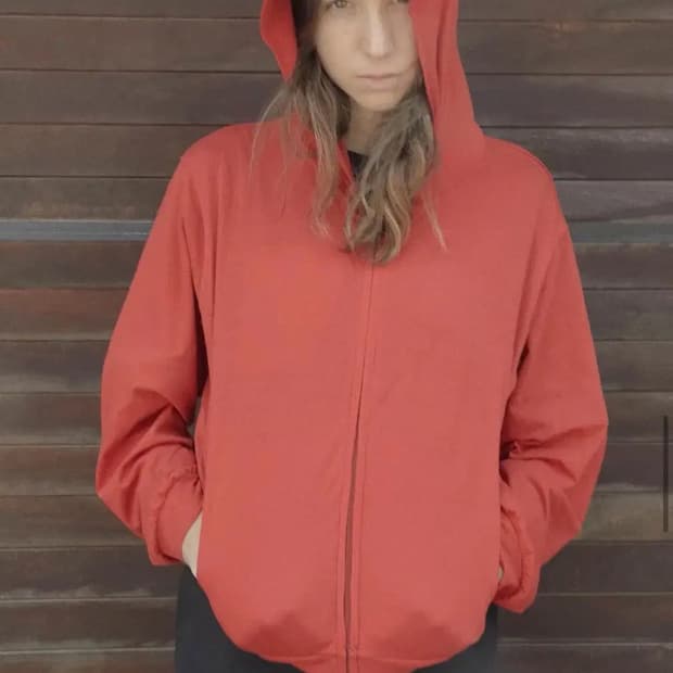 머듈 라운지 후드 집업