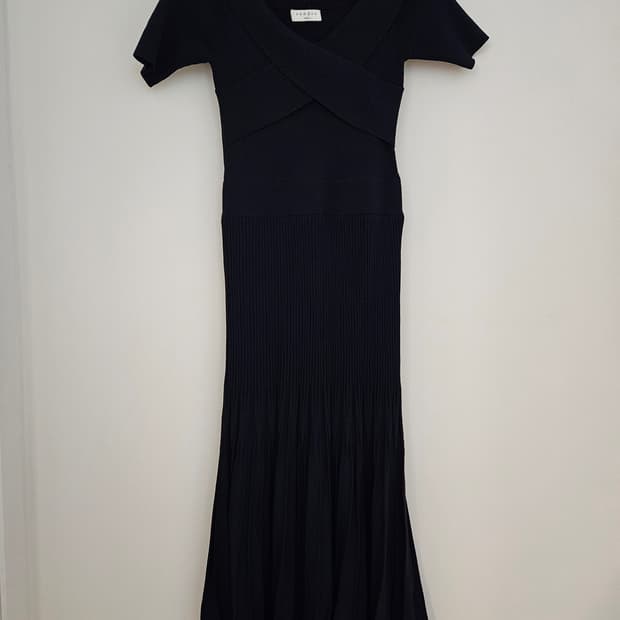 산드로 니트 롱 원피스(43호 / 55사이즈)