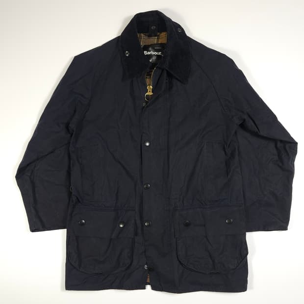 바버 뷰포드 자켓 네이비