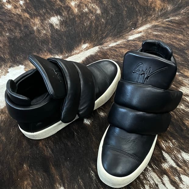 Giuseppe Zanotti Leather High Top Shoes