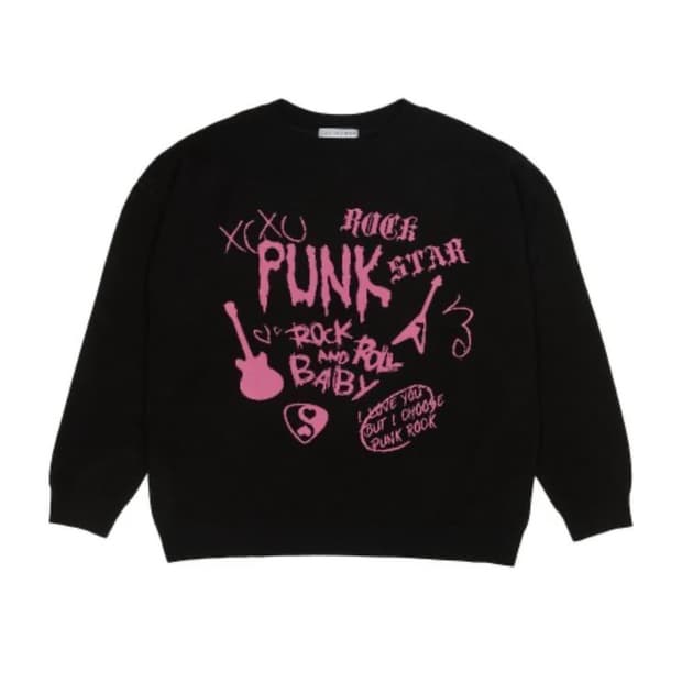 러브이즈트루 펑크 니트