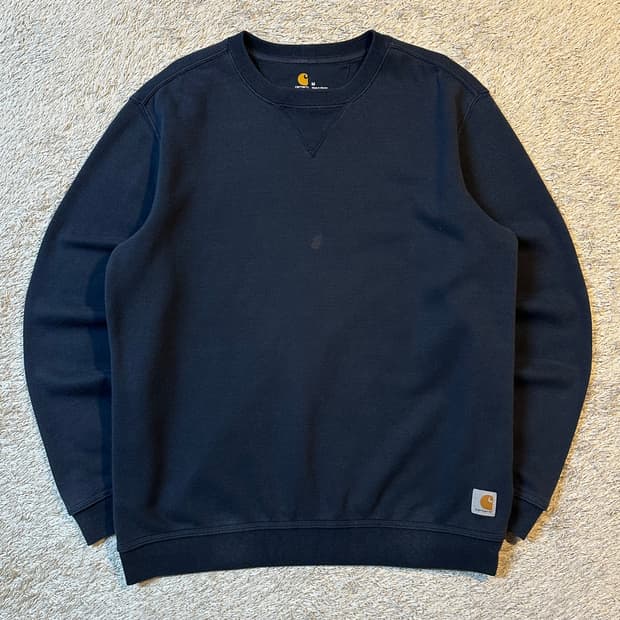칼하트 CARHARTT 미드웨이트 오리지널핏 맨투맨 네이비