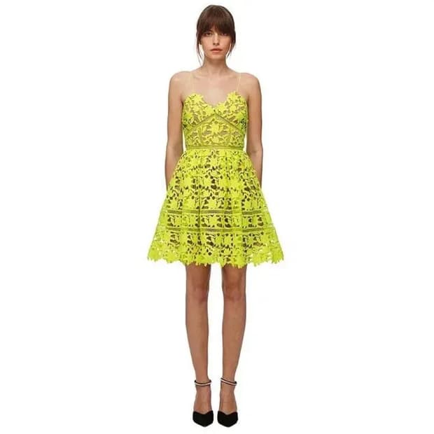 셀프포트레이트 아젤리아 원피스