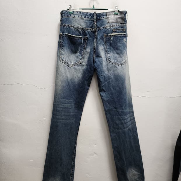 필립플레인 데미지 청바지