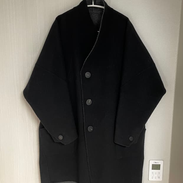 이세이미야케 리버시블 울 코트