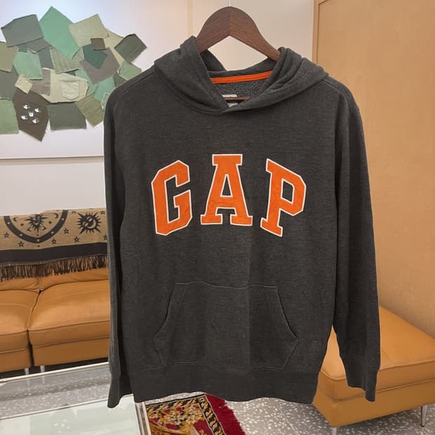 갭 GAP 캐주얼 빅로고 약기모 후드티 95 C05500