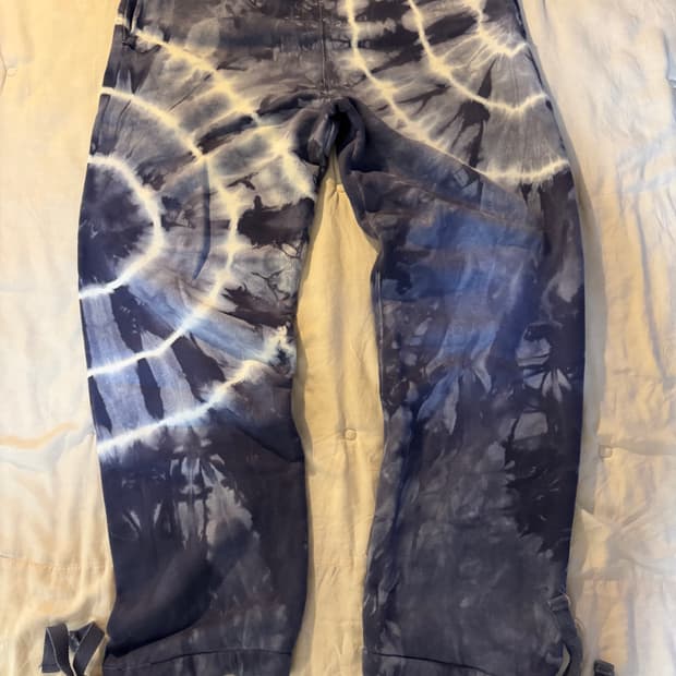 스투시 X 드리스반노튼 타이다이 스웻 팬츠