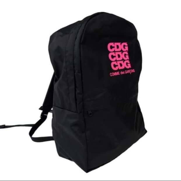 cdg 백팩 블랙 핑크 (미개봉)