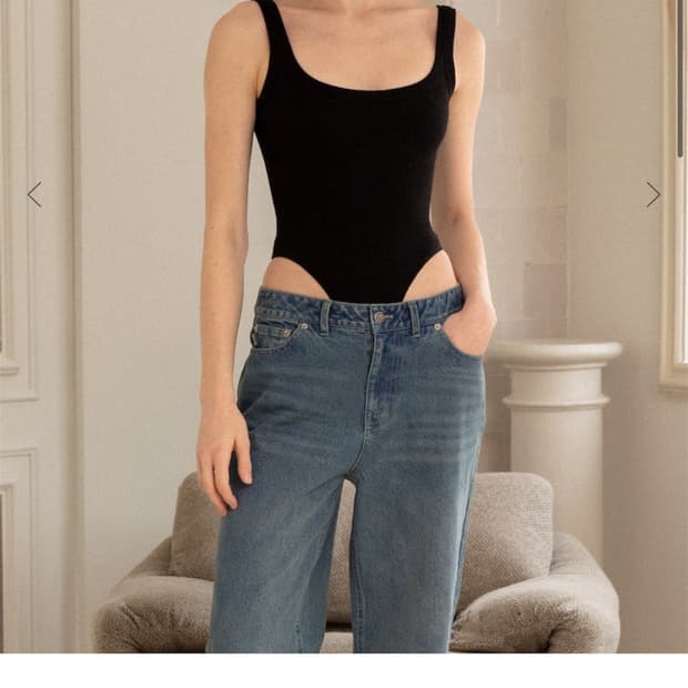글로니 glowny bodysuit black M