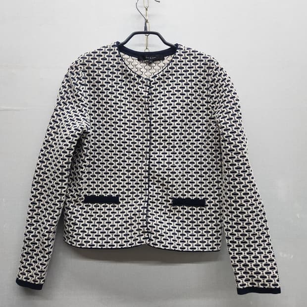 on&on 온앤온 자카드 패턴 가디건 숏자켓 1(S)