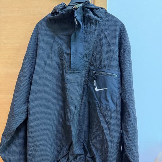 20fw 슈프림 x 나이키 쥬얼 양면 아노락 L