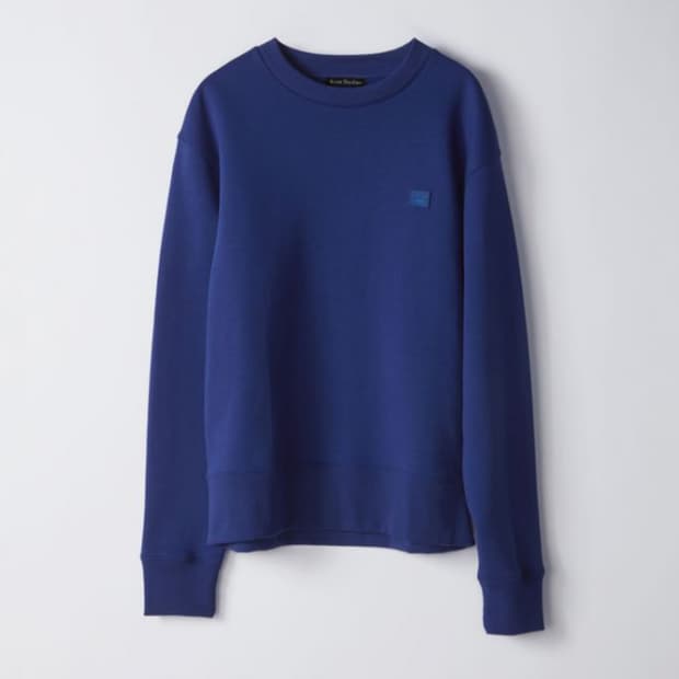 [S]아크네acne 페어뷰 로얄블루 맨투맨