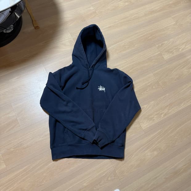 스투시 후드티 네이비 M사이즈
