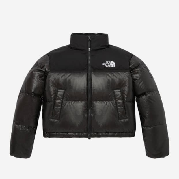 노스페이스 화이트 라벨 노벨티 눕시 다운 자켓 블랙 M