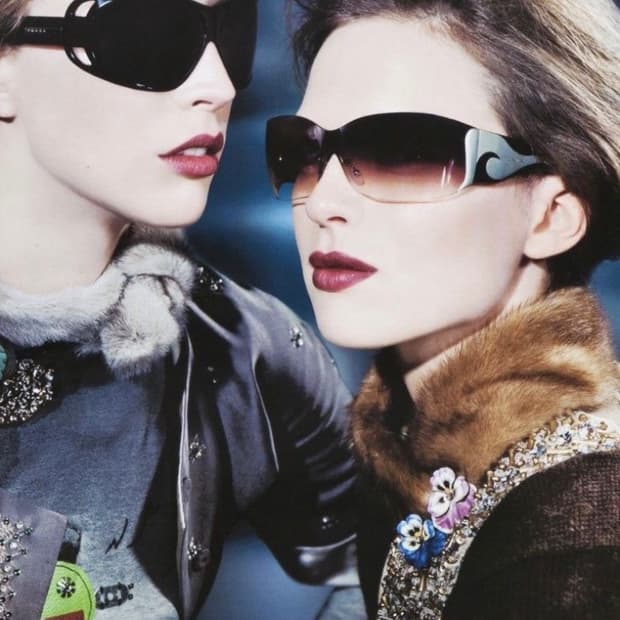 Prada 2004 ss 프라다 아카이브 웨이브 선글라스