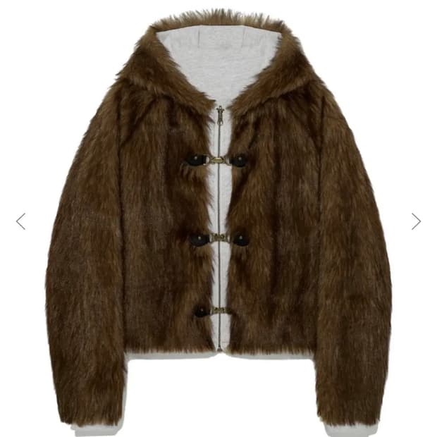 글로니 리버시블 퍼자켓