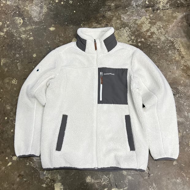 95) 몽벨 뽀글이 플리스 자켓 점퍼 후리스 남여공용