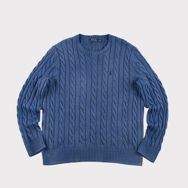 [L] 폴로 랄프로렌 꽈배기 니트