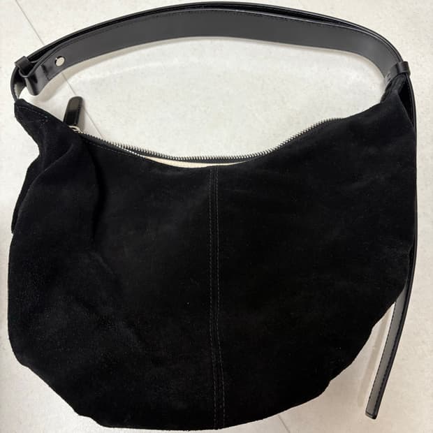 낫띵리튼 호보백 스웨이드블랙