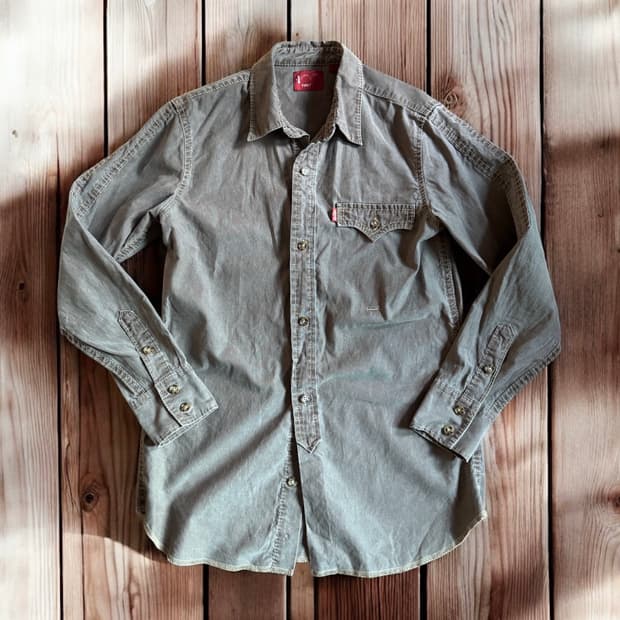 리바이스 타입원 웨스턴 코듀로이 셔츠