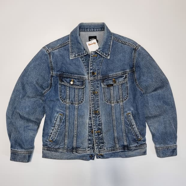 LEE 크롭 데님 트러커 자켓 