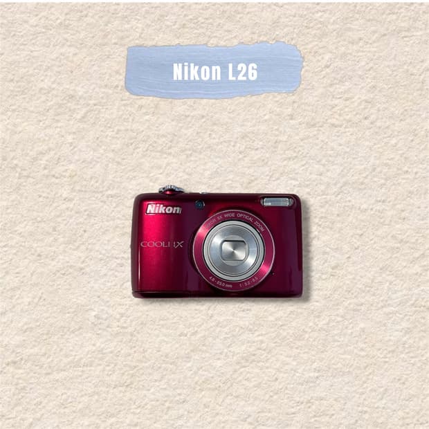 니콘 쿨픽스 L26 디카/디지털카메라 