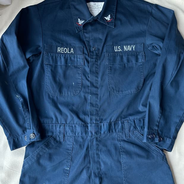 미해군 커버올 유틸리티 42R 오리지널 NAVY