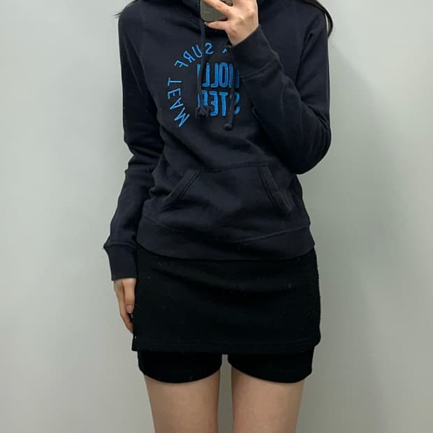 홀리스터 y2k 와투케 블랙 후드티