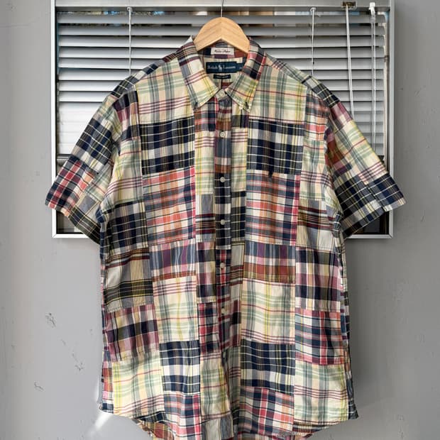 Polo Ralph Lauren madras check 반팔 셔츠 