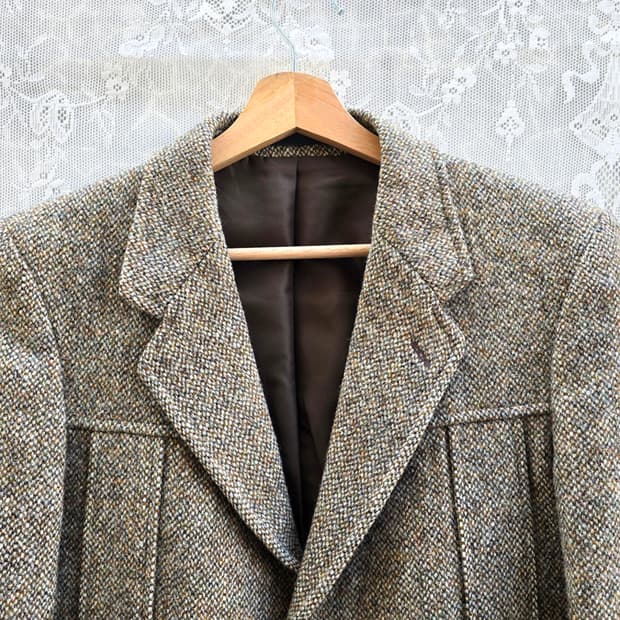 해리스 트위드 자켓