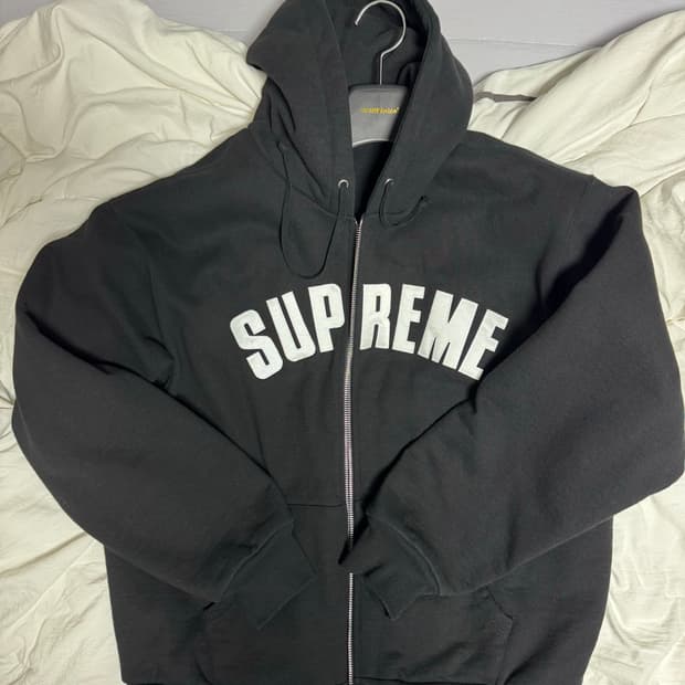 슈프림 아크 써멀 후드집업 m
