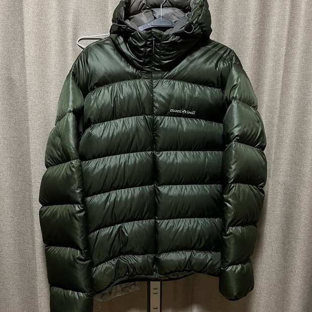 몽벨 mont bell 알파인 구형 다운 경량 패딩 파카 자켓 올드 몽벨