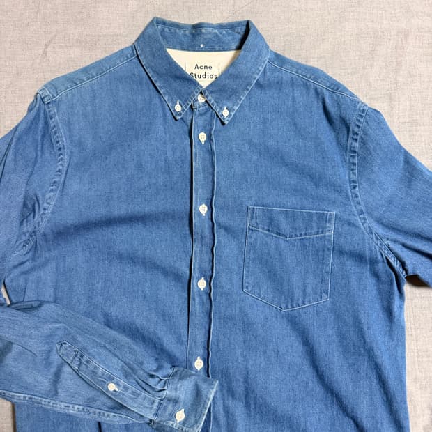 [L] acne studios 아크네 데님셔츠