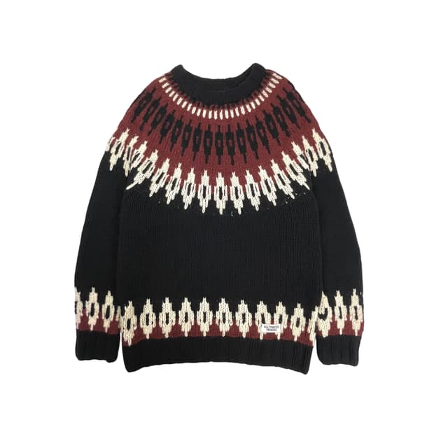 nordic heavy wool knit