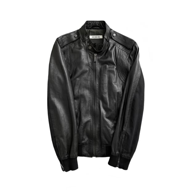 Dirk Bikkembergs leather jacket