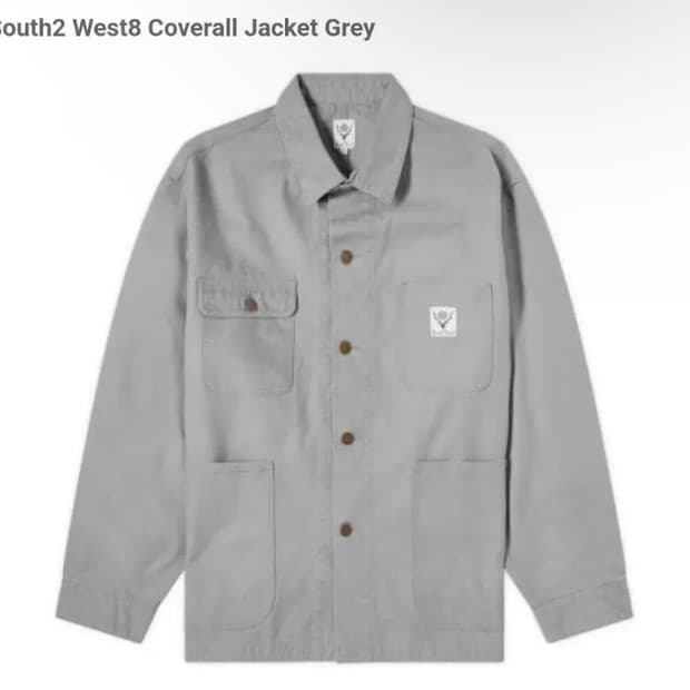 (M/새상품) 남이서팔 커버올 자켓 그레이 사우스2웨스트8