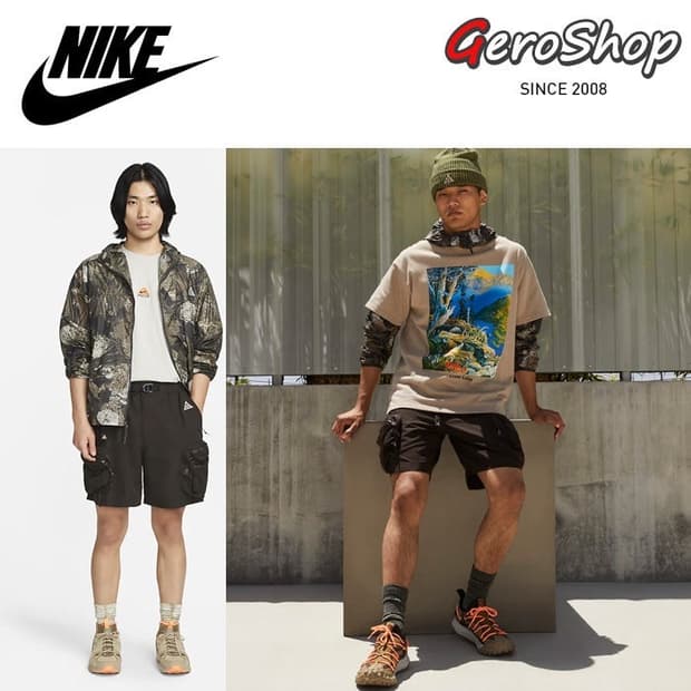 나이키 ACG 스노우그래스 카고 쇼츠 브라운 (L)