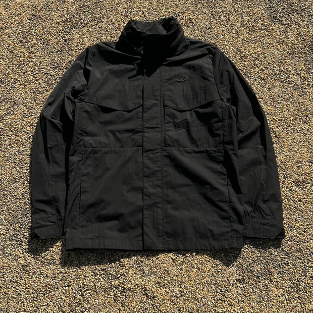 나이키 블랙 바람막이 자켓