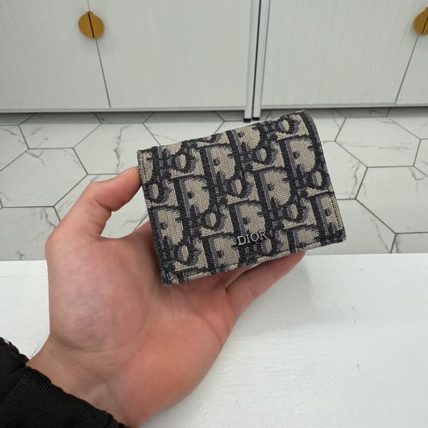 디올 오블리크 비즈니스 중지갑