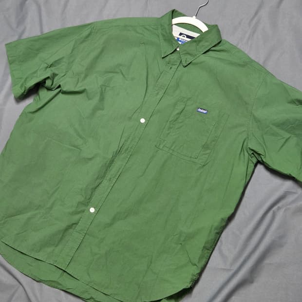 네고가능) PENFIELD 그린 반팔셔츠