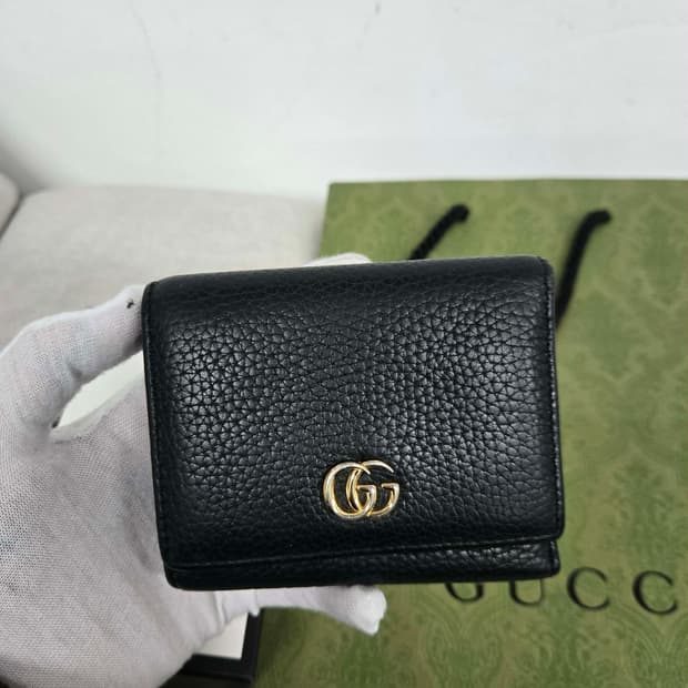 [보증서 정품] 구찌 마몬트 삼단지갑