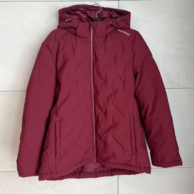 몽벨 여성용 후드 패딩 버건디 [95]
