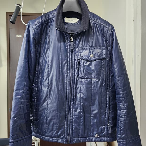 아카이브 빈티지 빈폴 퀼팅 경량 자켓 네이비 100 팔아요