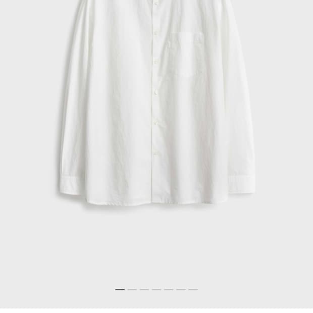 포터리 코튼 타입라이터 컴포트셔츠