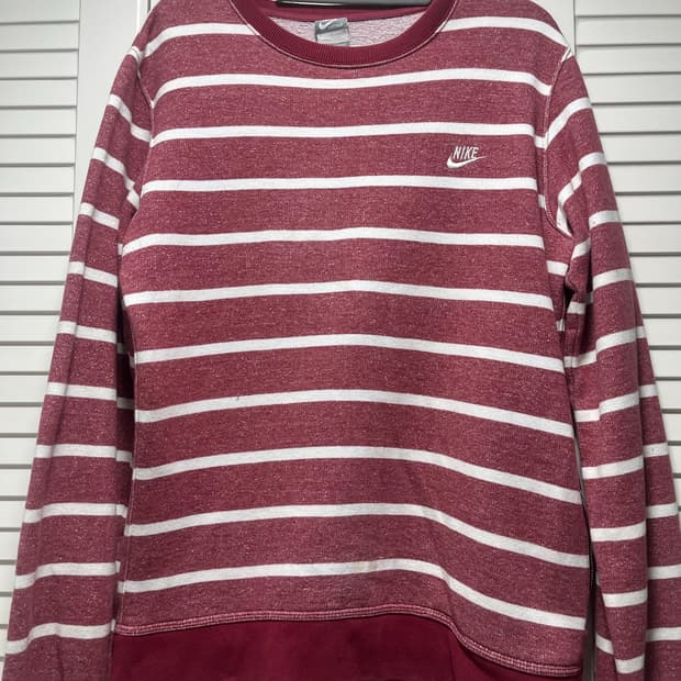 나이키 스트라이프 크루 맨투맨 S size