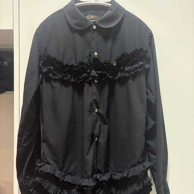 꼼데가르송 블랙 셔츠 Comme des Garcons Black셔츠 XS