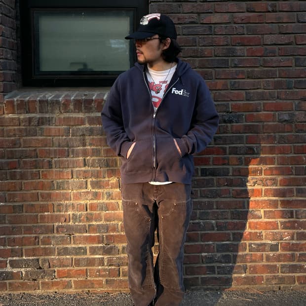 90s FedEx 50/50 Hood Zip