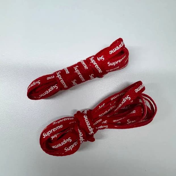 슈프림 신발끈 (2개 일괄)