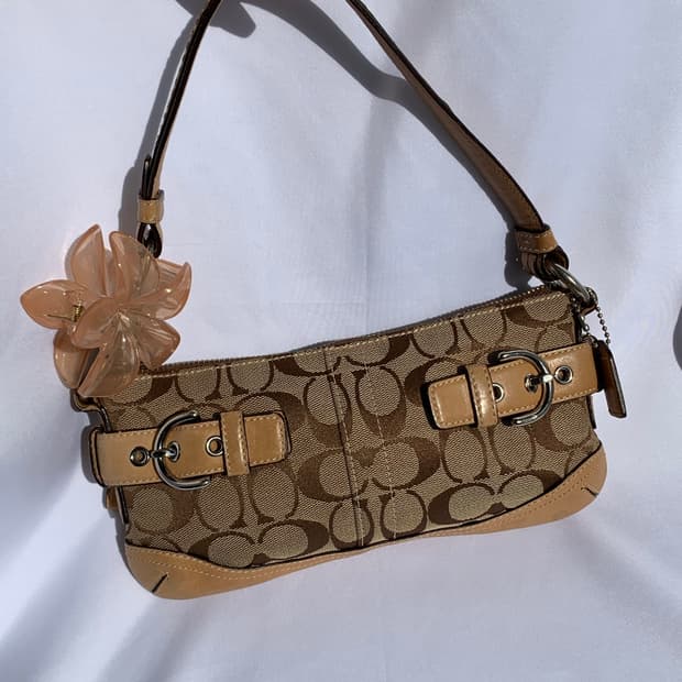 [희귀🧡] Coach 코치 서플렛 바게트 숄더백